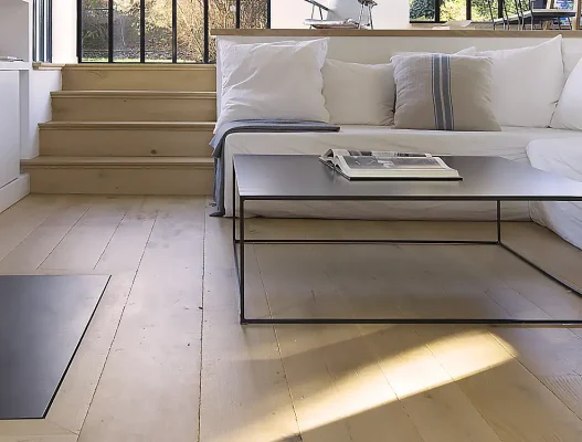 Bepoke wide plank hardwood flooring