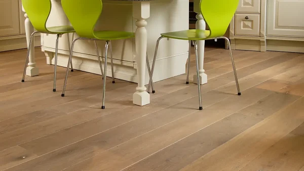 Bespoke light hardwood flooring