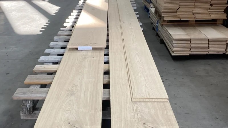 Wide plank bespoke hardwood flooring