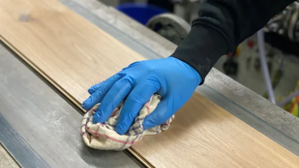 Bespoke dark hardwood flooring exacting specifications