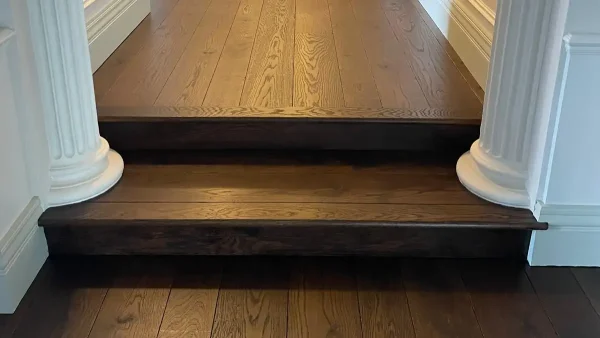 Bespoke hardwood flooring stairs