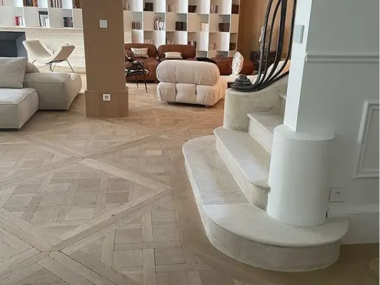 Bespoke parquet hardwood flooring