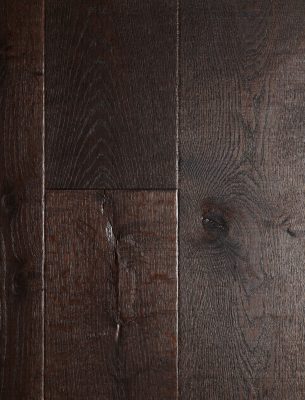 Dark hardwood flooring swatch moulin namar