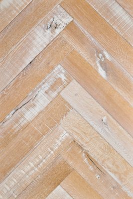 Light hardwood flooring swatch herringbone reclaimed iceland