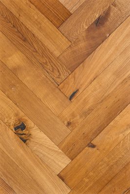 Natural hardwood flooring swatch herringbone reclaimed norway