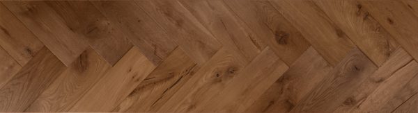 Natural hardwood flooring swatch herringbone storm sahara